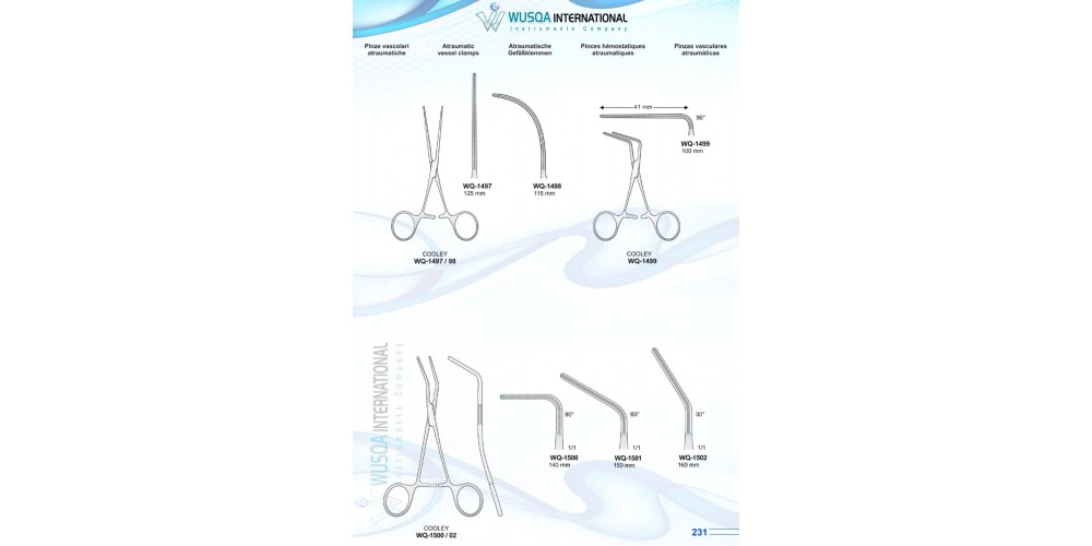 Atraumatic Vessel Clamps